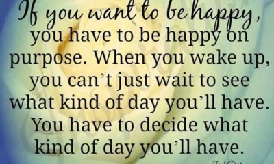 If You Want To Be Happy