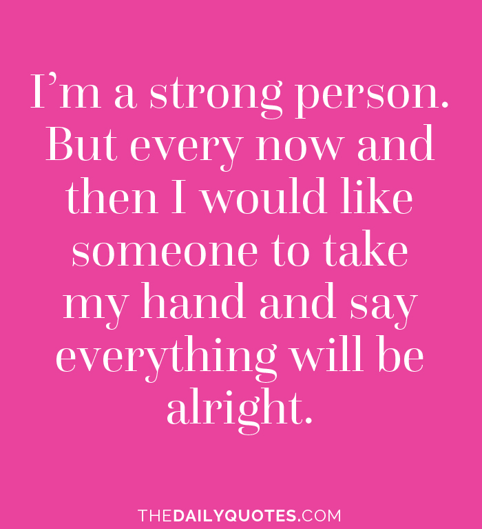 Im A Strong Person