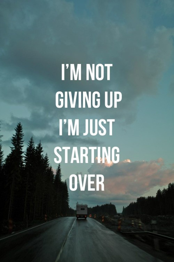 Im Not Giving Up