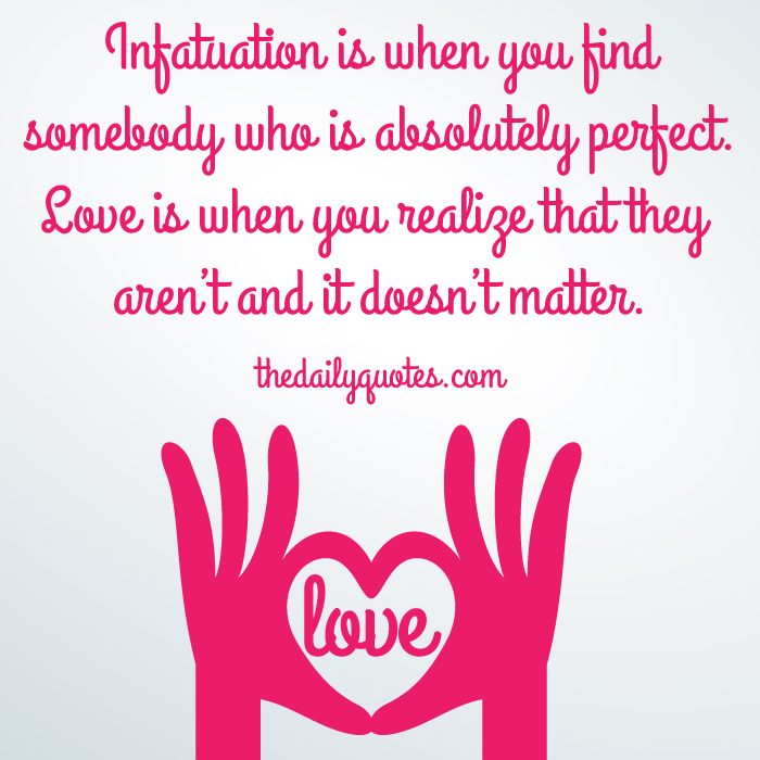 Infatuation Or Love
