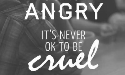 Its Ok To Be Angry