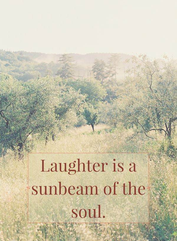 Laughter Is A Sunbeam
