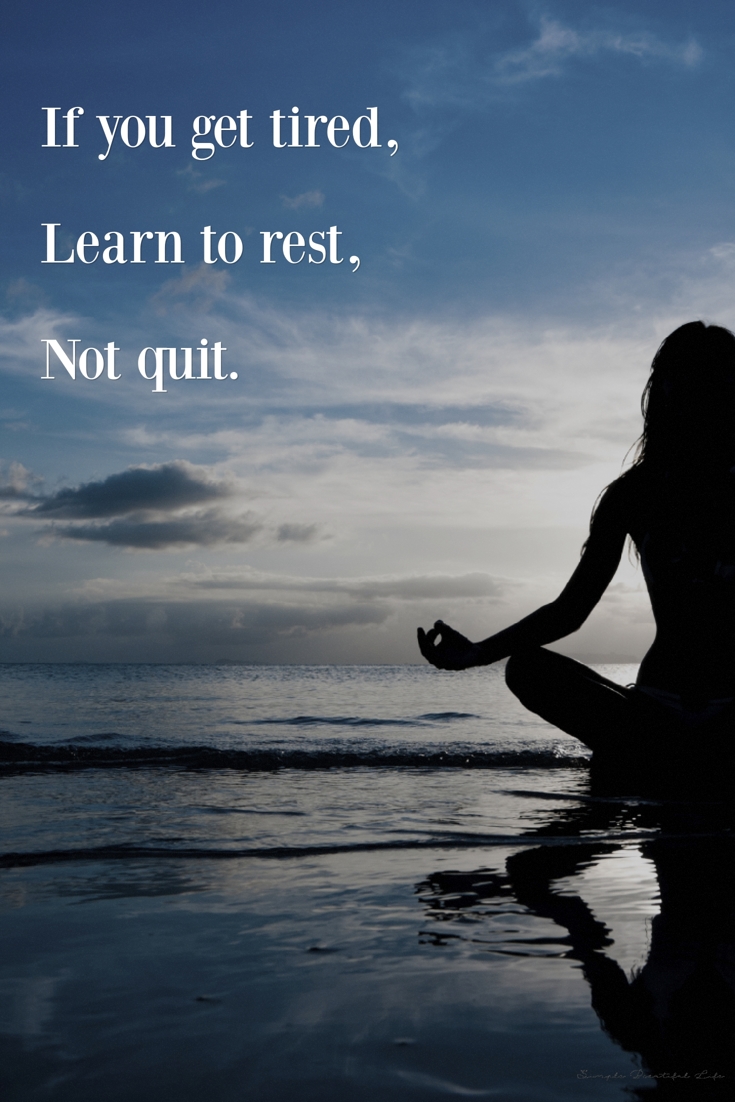 Learn To Rest