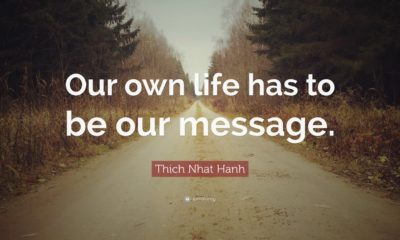 Life Our Mssage Thich Nhat Hanh Daily Quotes Sayings Pictures