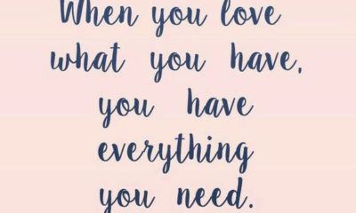 Love What You Have