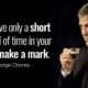 Make A Mark George Clooney Daily Quotes Sayings Pictures