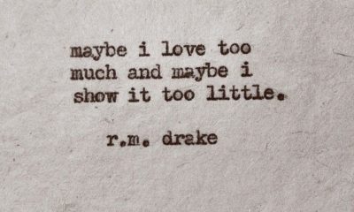 Maybe I Love Too Much