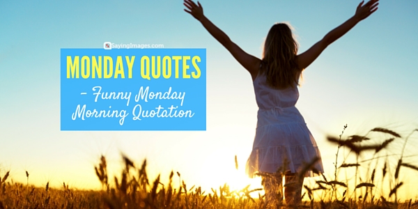 Monday Quotes Funny Monday Morning Quotation