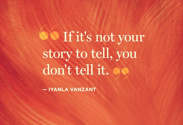 Not Your Story