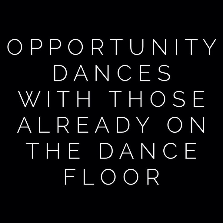 Opportunity Dances