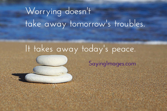 trouble peace quotes