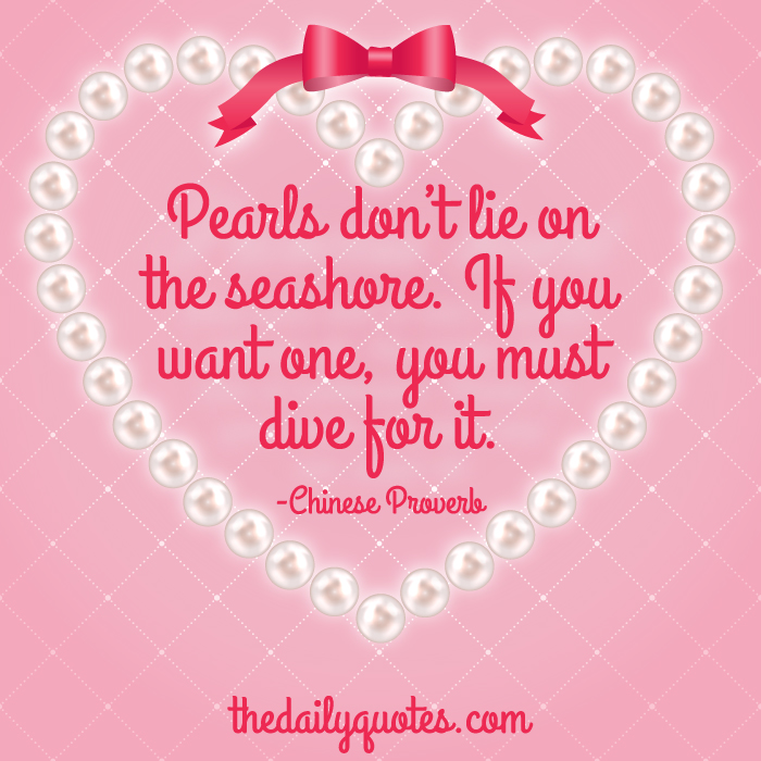 Pearls Dont Lie On The Seashore