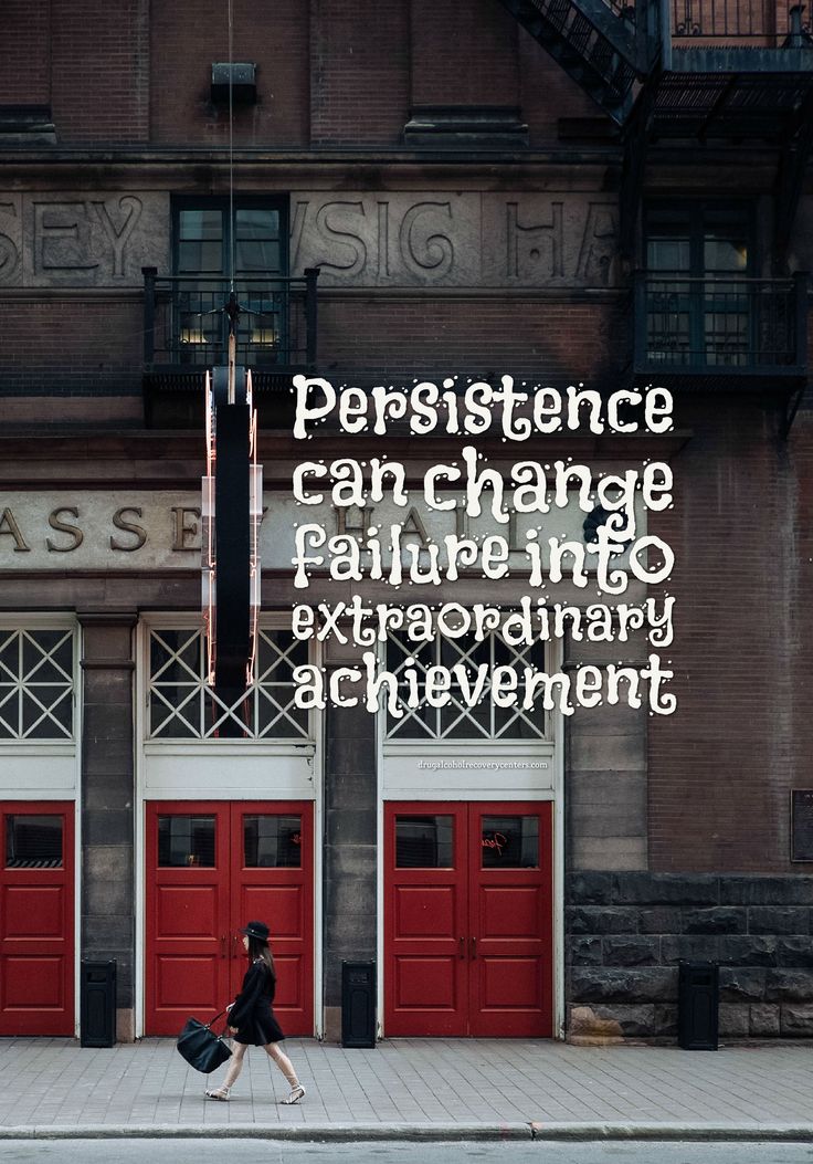 Persistence Can Change Failure