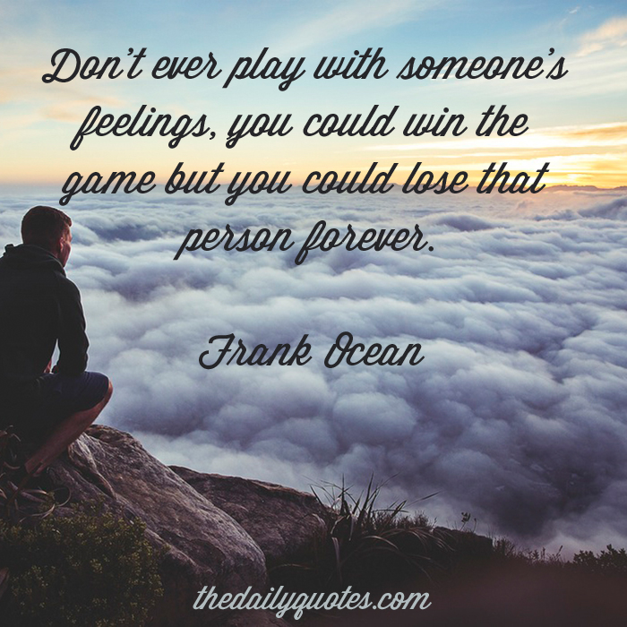 Play With Someones Feelings