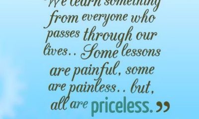 Priceless Lessons