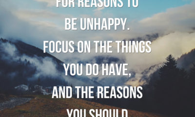 Reasons To Be Happy Quote