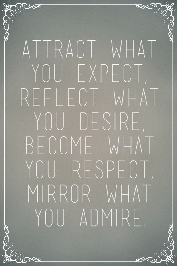 Reflect What You Desire