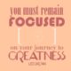 Remain Focused Les Brown Daily Quotes Sayings Pictures