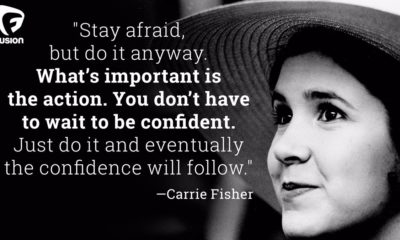 Say Afraid Carrie Fisher Daily Quotes Sayigs Pictres