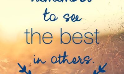 See The Best In Others