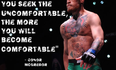 Seek The Uncomfortable Conor Mcgregor Daily Quotes Sayings Pictures