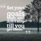 Set Your Goals High