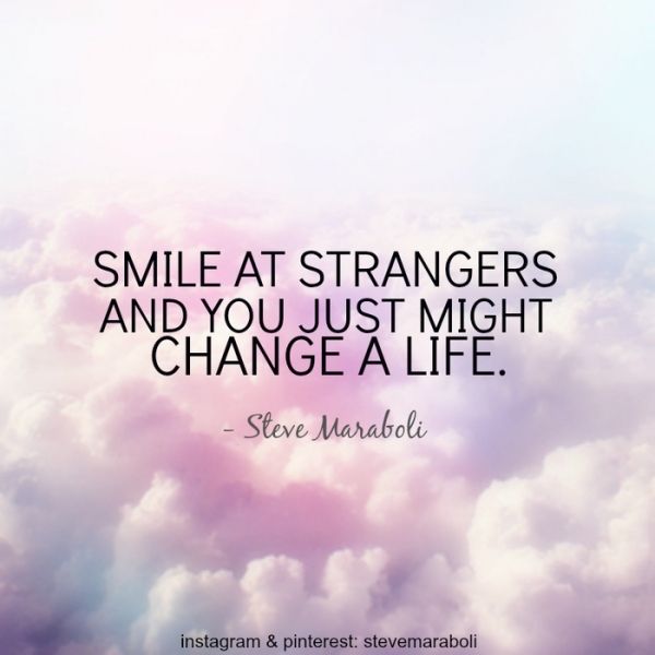 Smile At Strangers