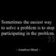 Solve A Problem