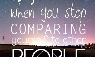 Stop Comparing Yourself