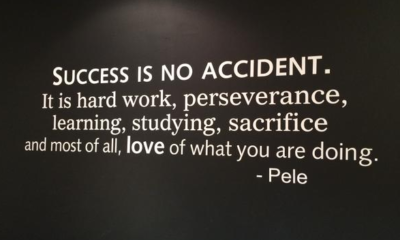 Success Is No Accident