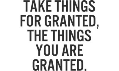 Take Things For Granted