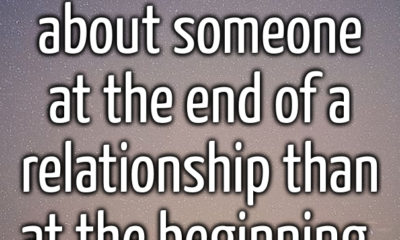 The End Of A Relationship