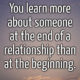 The End Of A Relationship