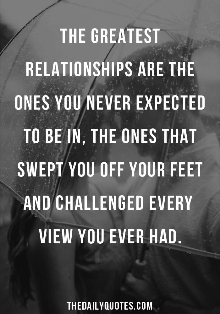 The Greatest Relationships