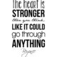 The Heart Is Stronger Beyonce Daily Quotes Sayings Pictures