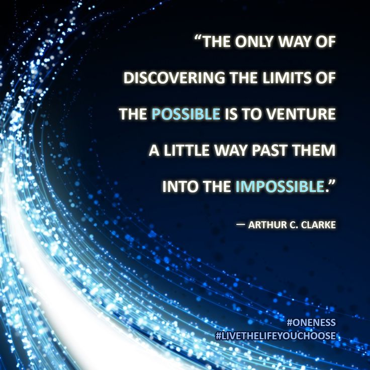 The Limits Of The Possible