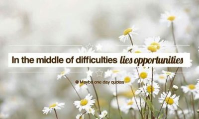 The Middle Of Difficulties