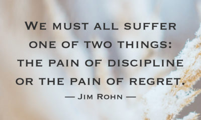 The Pain Of Regret Jim Rohn Daily Quotes Sayings Pictures