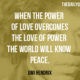 The Power Of Love