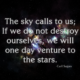 The Sky Calls To Us Carl Sagan Daily Quotes Saying Pictures