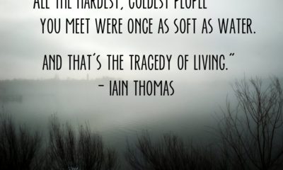 The Tragedy Of Living Iain Thomas Daily Quotes Sayings Pictures