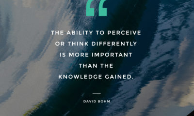 Think Differently David Bohm Daily Quotes Sayings Pictures