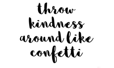 Throw Kindness Around