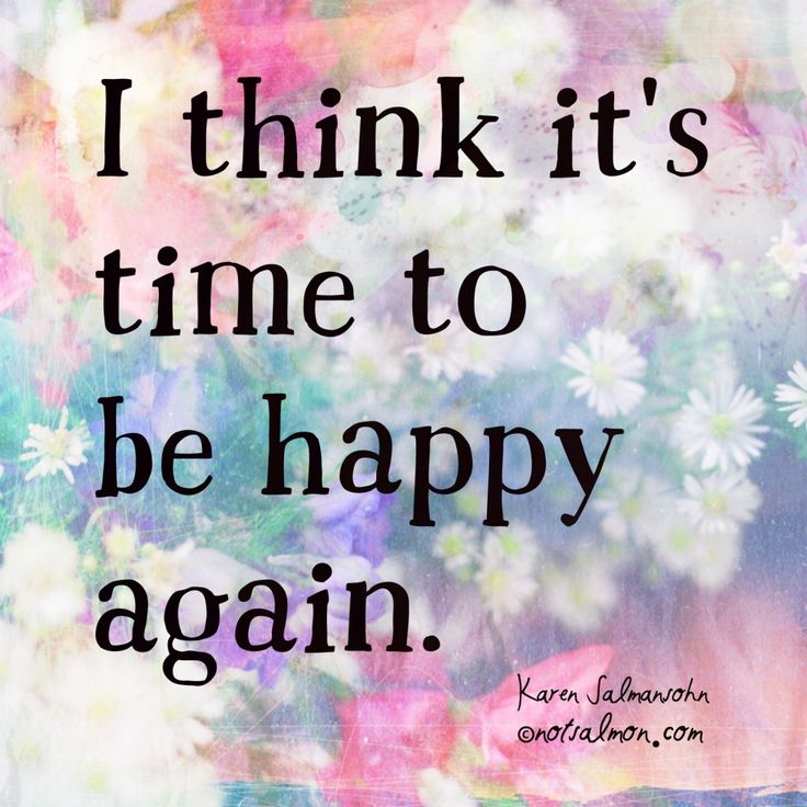 Time To Be Happy