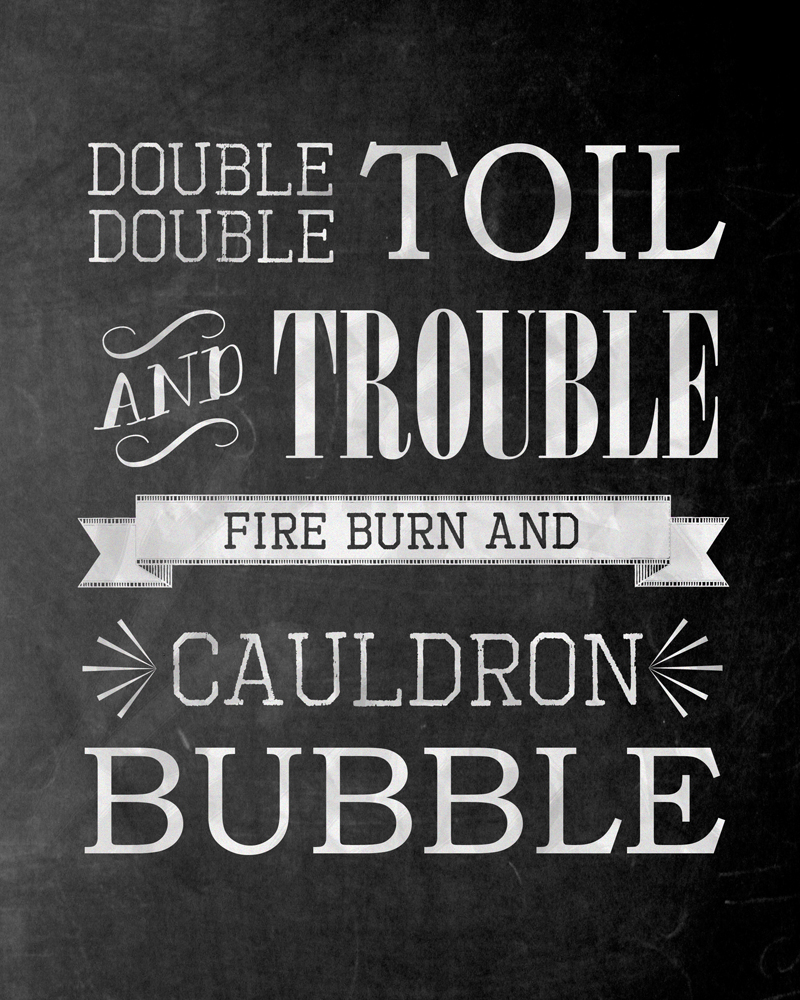 Toil And Trouble