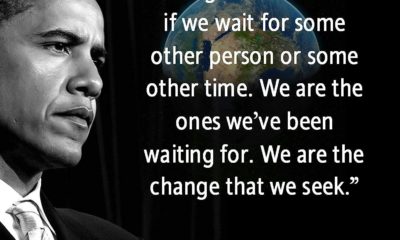 We Are The Change We Seek Barack Obama Daily Quotes Sayings Pictures