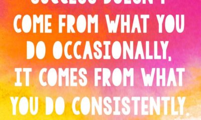 What You Do Consistently