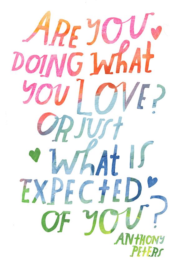 What You Love