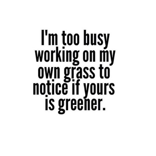 Working On My Own Grass