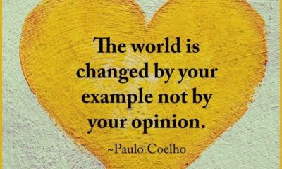 World Changed By Example Paulo Coelho Daily Quotes Sayings Pictures